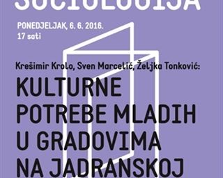 Poziv na predavanje „Kulturne potrebe mladih u gradovima na jadranskoj obali“